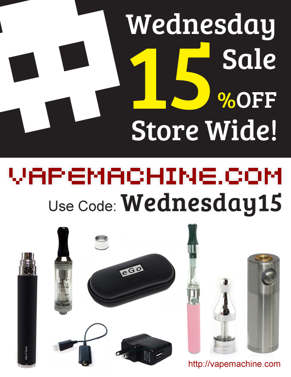 Wednesday Sale - 15% Off Store Wide!